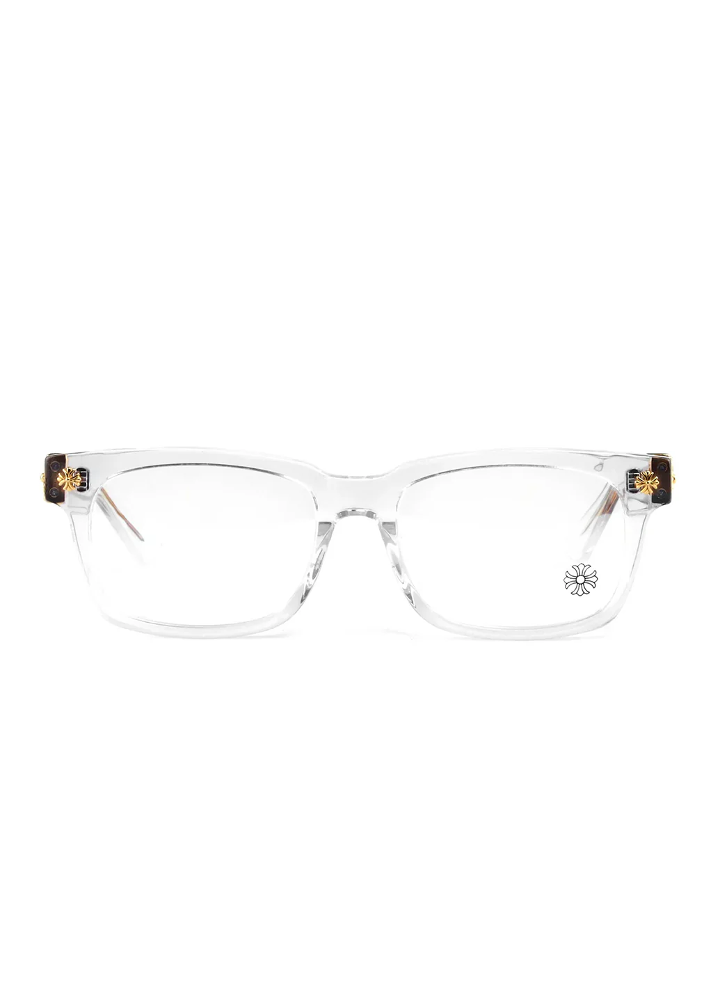 Chrome Hearts Vagilante 2004 Glasses Crystal/Gold