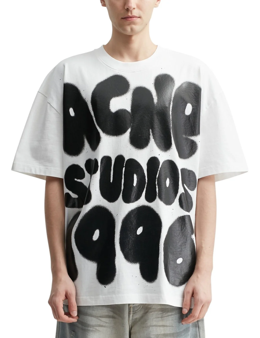 Acne Studios Eresa Cotton Jersey T-shirt White