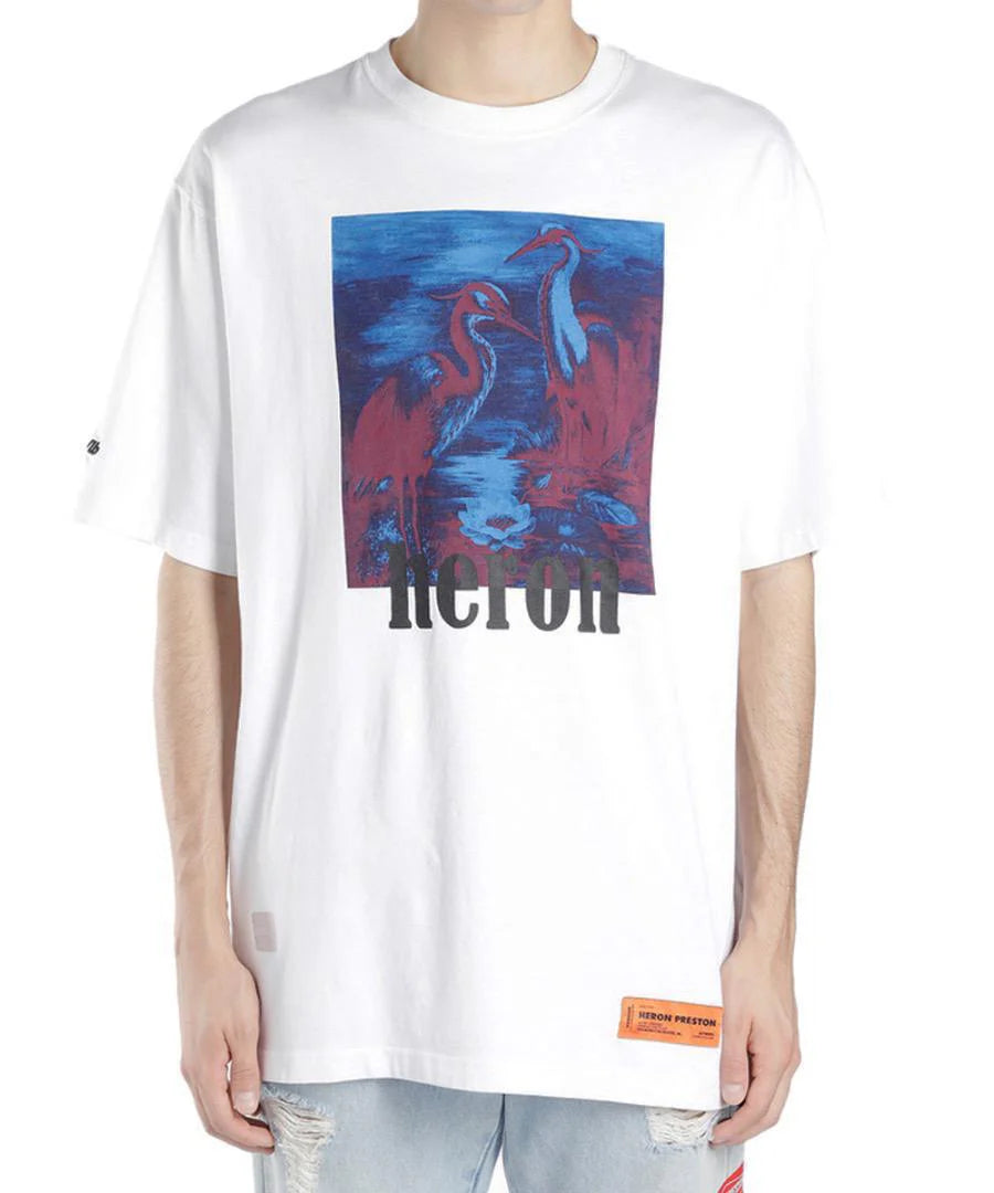 Heron Preston Heron Graphic T-Shirt White