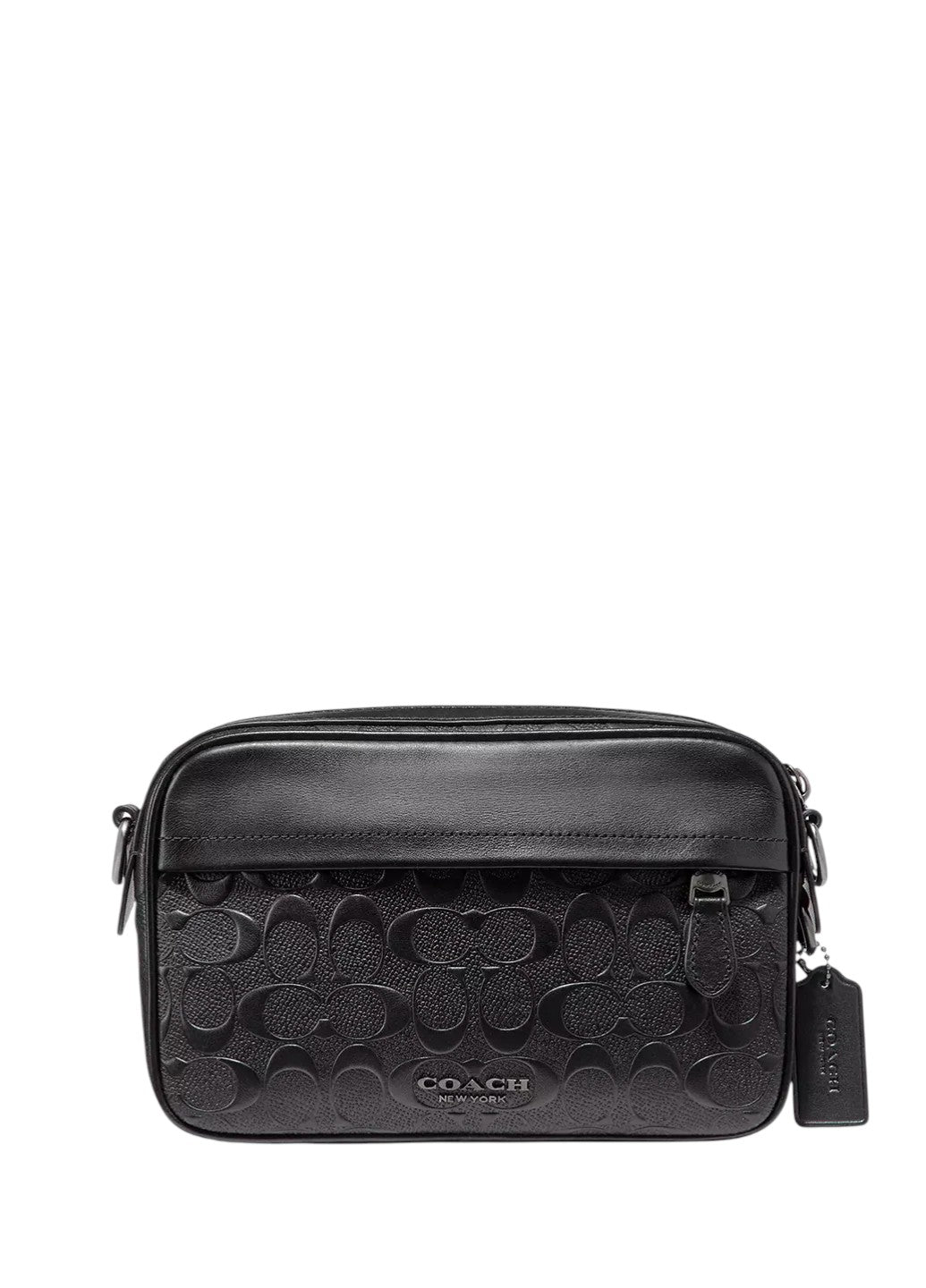 Coach Graham Crossbody Bag In Signature Leather Black